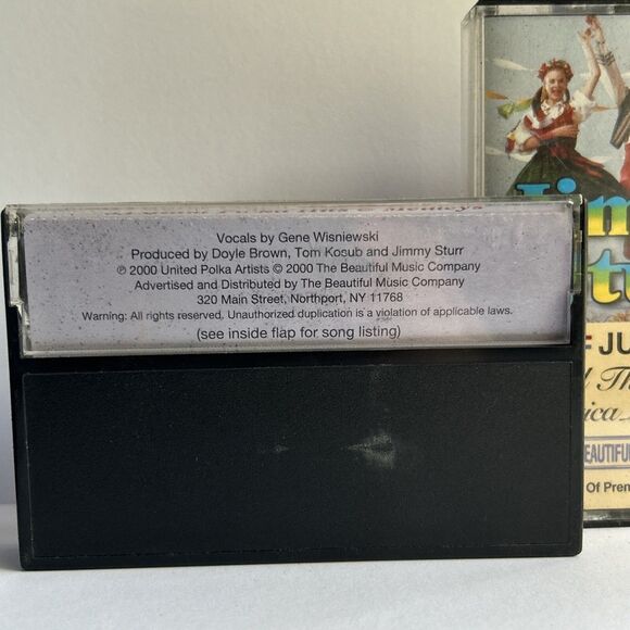 Set of 2 Jimmy Sturr Giant Polka Hits & Medleys Cassette Tapes - Picture 2 of 3